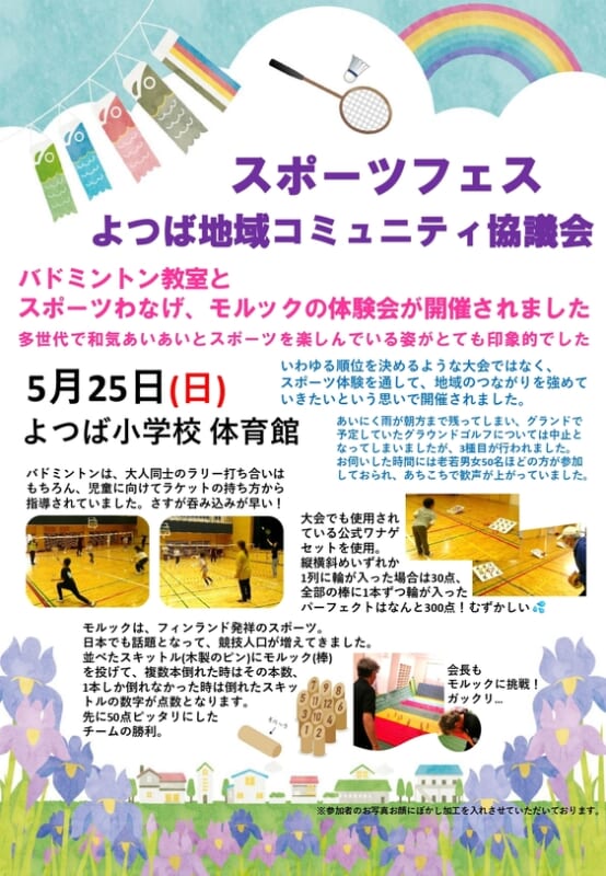 よつば地域コミュニティ協議会　スポーツフェス